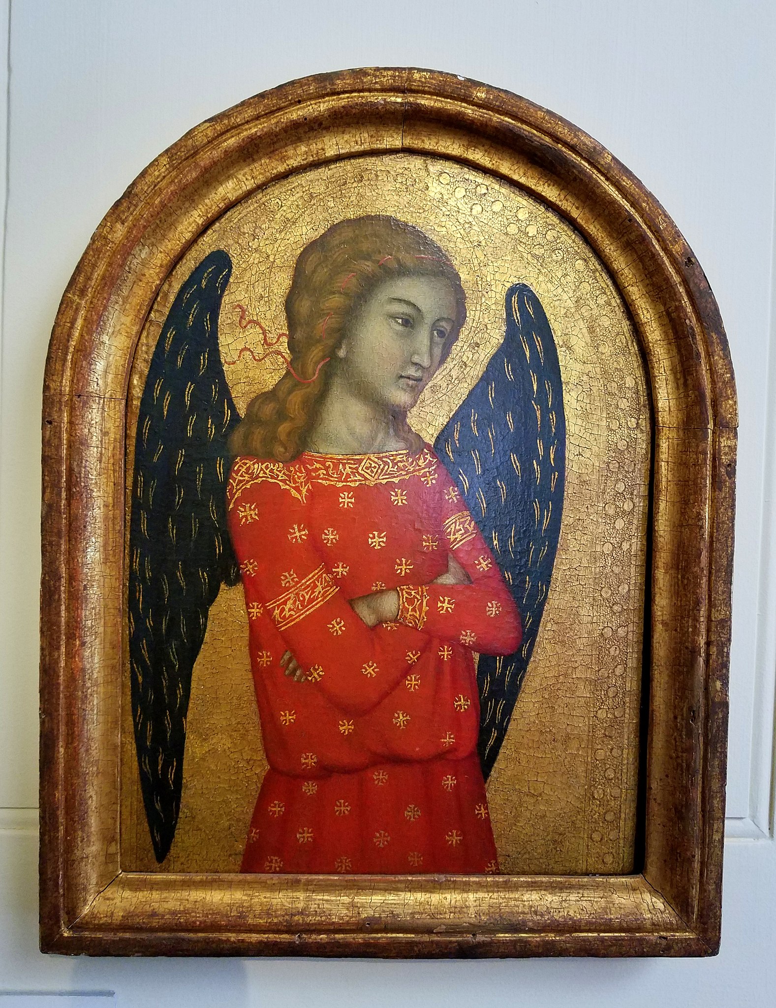 Niccolò di Ser Sozzo, Angel, c. 1350, The Hyde Collection, Glens Falls, NY