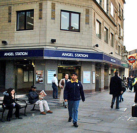 Az Angel (londoni metró) cikk szemléltető képe