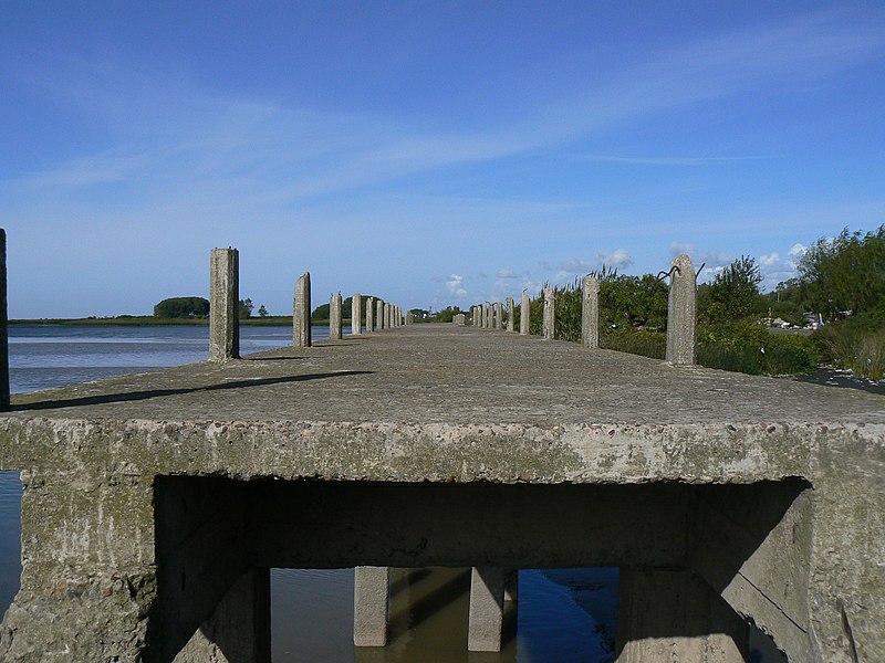 File:Antiguo puente levantadiso. diseñado para los hidroaviones de la FAA, época del Gral. Perón. - panoramio.jpg