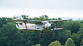 eine Antonov AN-2 im Landeanflug.