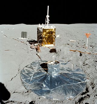 <span class="mw-page-title-main">Apollo Lunar Surface Experiments Package</span> Scientific instruments left by the Apollo astronauts on the Moon