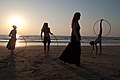 Arambol, Goa, Arambol live art gathering at sunset.jpg