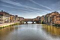 Reka Arno in Ponte Vecchio