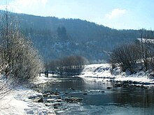 Il torrente Aveto, principale affluente della Trebbia