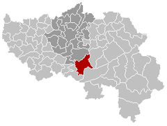 Aywaille Liège Belgium Map.png