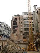 Vide laissé par le bâtiment Tiberghien.