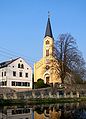 Kirche zu Bärnsdorf, Gemeinde Radeburg, Landkreis Meißen