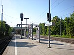 München Lochhausen vasútállomás. JPG
