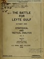 Battle for Leyte Gulf strategic and tactical analysis v.5 (IA battleforleytegu05bate).pdf