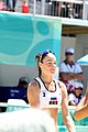 Deutsch: Beachvolleyball bei den Olympischen Jugendspielen 2018; Tag 9, 15. Oktober 2018; Mädchen, Viertelfinale: Puerto Rico-Russland 0–2 (12–21/10–21) English: Beach volleyball at the 2018 Summer Youth Olympics at 15 October 2018 – Girls Quarterfinals: Puerto Rico-Russia 0–2 (12–21/10–21)