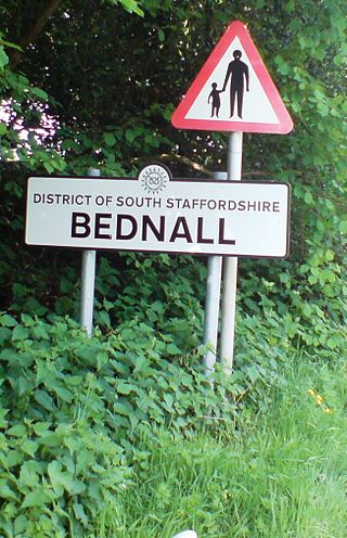 <span class="mw-page-title-main">Bednall</span> Village in Staffordshire, England