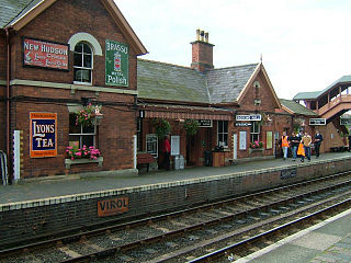 Bewdley railway station Station in Worcestershire, England