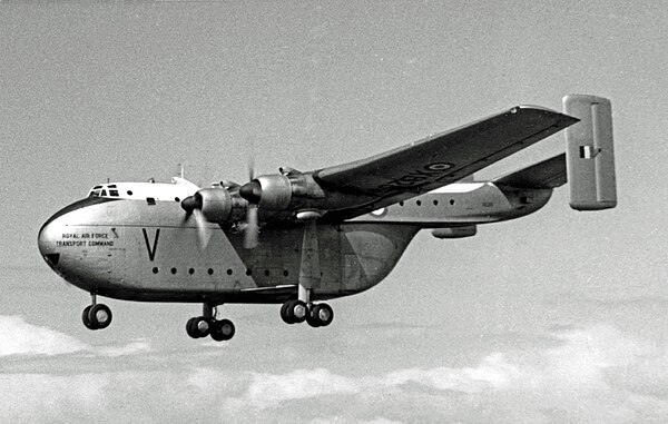 A 53 Squadron Blackburn Beverley in 1957