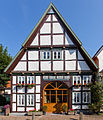 Four-column half-timbered house