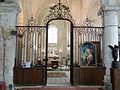 Bonneuil-en-Valois (60), église Saint-Martin, nef, clôture de chœur.jpg