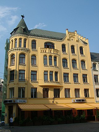 <span class="mw-page-title-main">Cat House, Riga</span> Building in Riga, Latvia