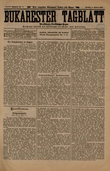 File:Bukarester Tagblatt 1906-01-05, nr. 004.pdf