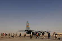 A Wyoming ANG C-130H at Balad, Iraq, 2008. C-130H Wyoming ANG at Balad (Iraq) 2008.jpg