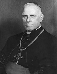 photographie en noir et blanc de l'évêque Clemens August von Galen