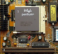 CPU (Pentium 133)
Tag RAM for L2 cache
Socket for COAST Module COAST CPU.jpg