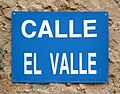 El Valle Calle