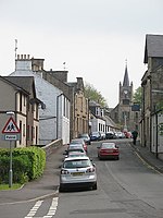 Street train in Cambusbarron