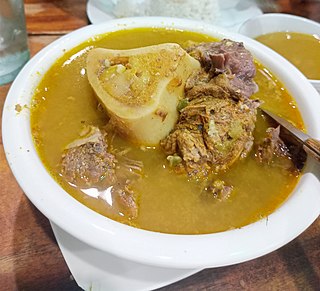 <span class="mw-page-title-main">Cansi</span> Filipino beef soup originating from the Western Visayas