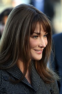 <span class="mw-page-title-main">Carla Bruni</span> Italian-French singer, model and spouse of former president of France