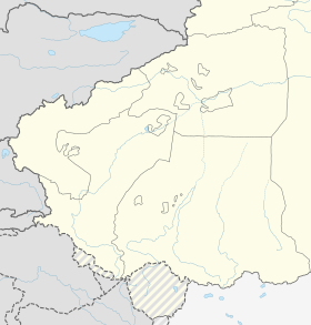 阿什库勒在南疆的位置
