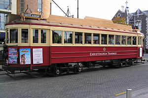 Christchurch tramway system