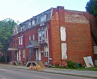 <span class="mw-page-title-main">Church Street Row</span> Historic house in New York, United States