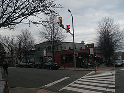 Clarendon street scene (2013) Clarendon, Arlington, VA - street scene.JPG