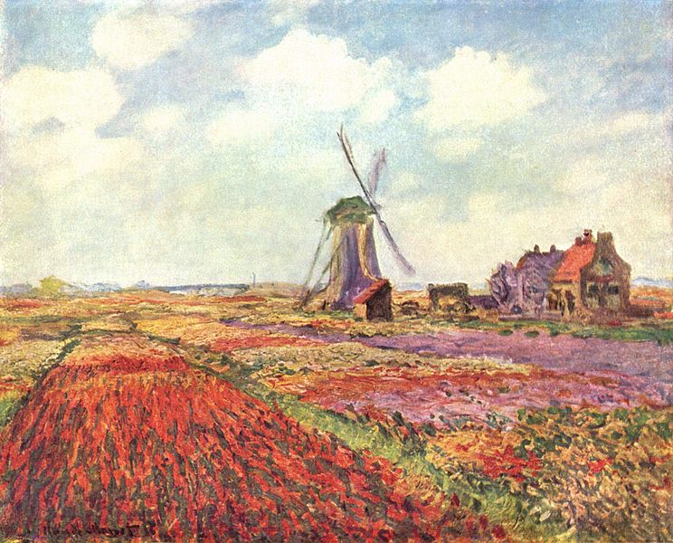 File:Claude Monet - Tulip fields in Holland (Musée d'Orsay).jpg