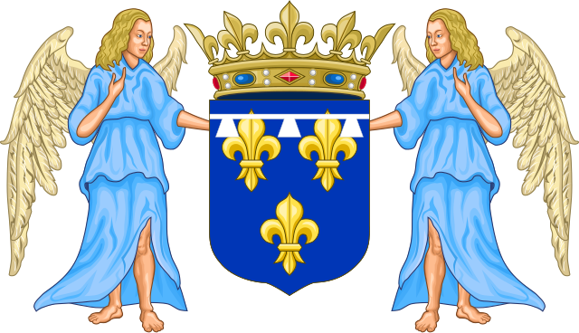 Description de l'image Coat of Arms of Prince Jacques, Duke of Orléans.svg.