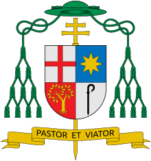 Coat of arms of Anselmo Guido Pecorari.svg