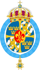 Coat of arms of Silvia, Queen of Sweden.svg