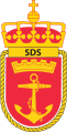 Coat of arms of the Royal Norwegian Navy Naval Defence District South.svg