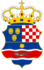 Thumbnail for File:Coat of arms of the Triune Kingdom of Croatia, Slavonia and Dalmatia.svg