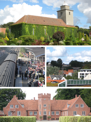 <span class="mw-page-title-main">Hadsten</span> Town in Central Jutland Region, Denmark