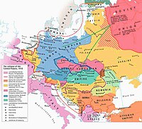 The collapse of the Central Powers in 1918