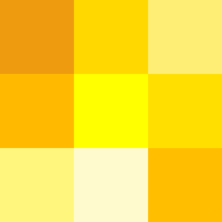 Shades of yellow