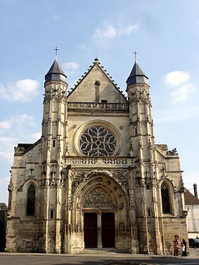 Fachada occidental (orientada al noroeste).