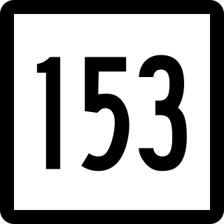 <span class="mw-page-title-main">Connecticut Route 153</span> State highway in Middlesex County, Connecticut, US