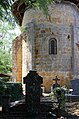 Église Saint-Vincent. Chevet roman