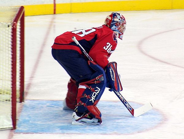 Huet with the Washington Capitals in March 2008