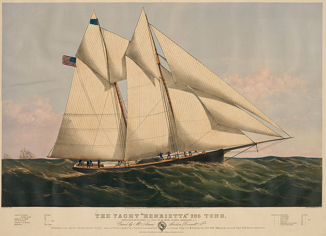 The Yacht Henrietta.