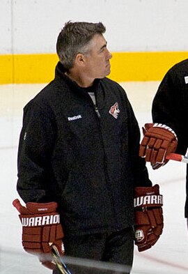Named head coach in September 2009, Dave Tippett led the Coyotes to their first division championship and three consecutive playoffs. Tippett left the