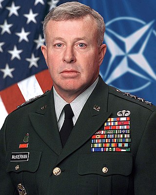 <span class="mw-page-title-main">David D. McKiernan</span> US Army general