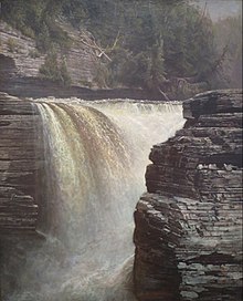 Trenton Falls in 1873 De Witt Clinton Boutelle - 'Trenton Falls near Utica, New York', 1873.JPG