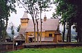デンプノ・ポドハラニスキェ村（「ポトハレ地方のデンプノ村」の意味）の木造教会